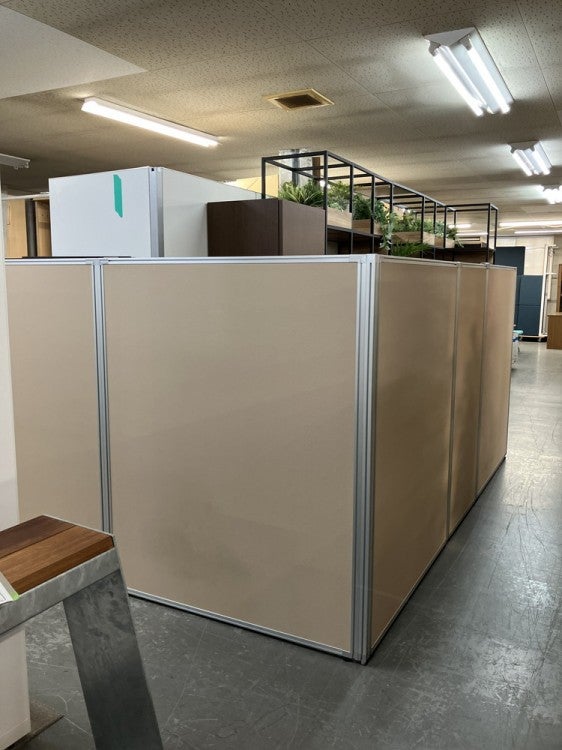 5連L型パーテーション 商品画像1