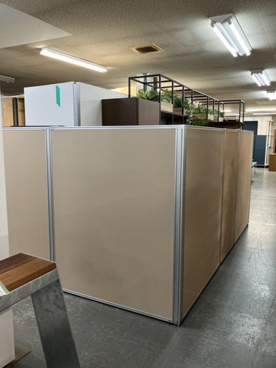 5連L型パーテーション 商品画像1