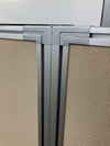 5連L型パーテーション 商品画像6