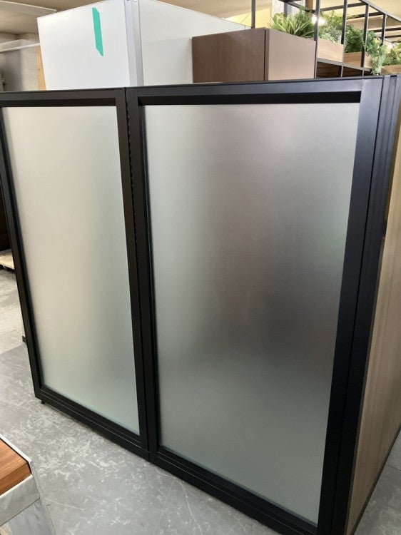 オカムラ5連L型パーテーション 商品画像2