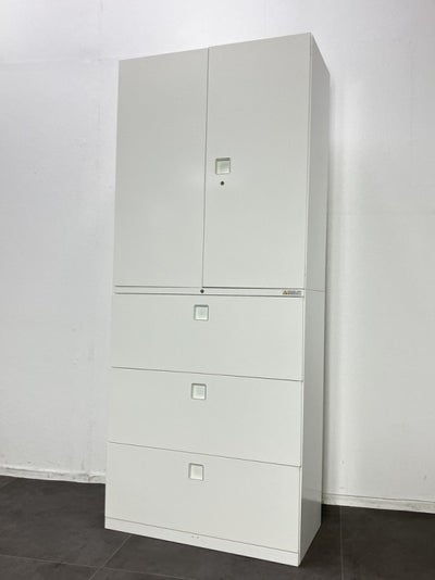 オカムラレクトラインシリーズ 両開きラテラル上下書庫 商品画像1