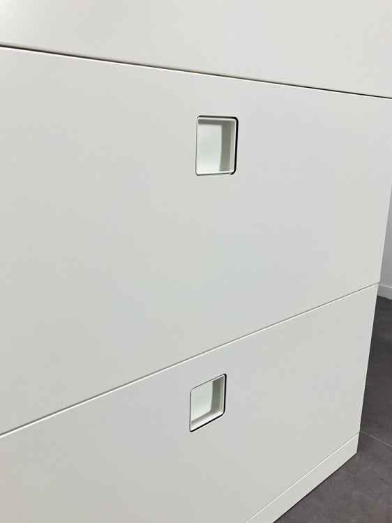 オカムラレクトラインシリーズ 両開きラテラル上下書庫 商品画像6