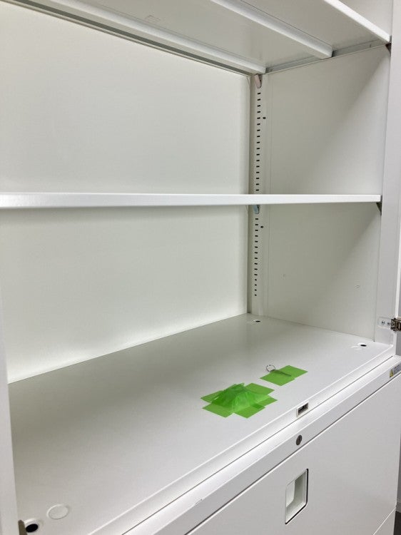 オカムラレクトラインシリーズ 両開きラテラル上下書庫 商品画像9