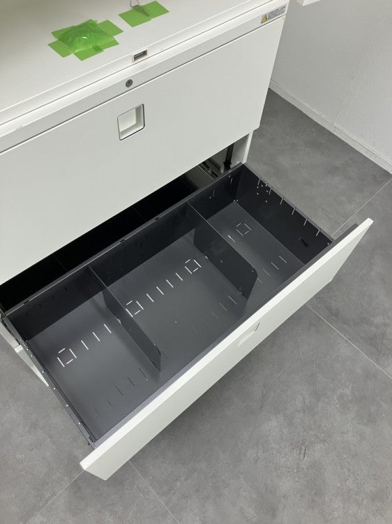 オカムラレクトラインシリーズ 両開きラテラル上下書庫 商品画像11