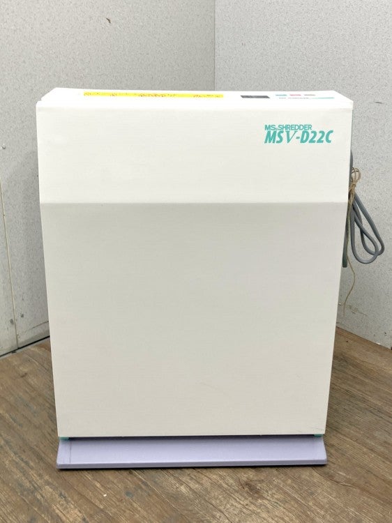 明光商会 シュレッダー MSV-D22C | 無限堂ネットショップ