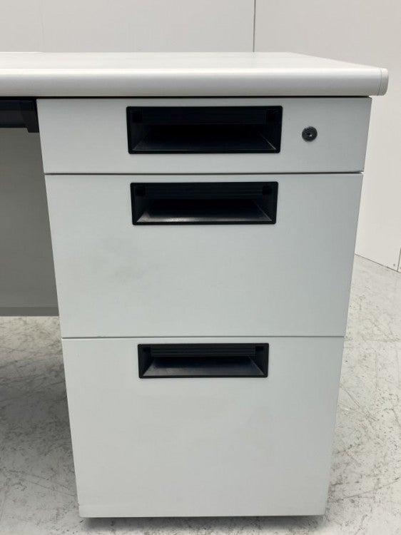 プラスフラットラインシリーズ 1200片袖デスク 商品画像13