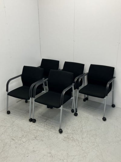 コクヨマネージメントチェア300シリーズ ミーティングチェア5脚セット 商品画像1
