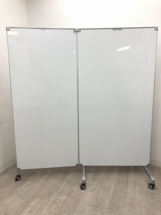 コクヨ2連折畳ホワイトボードパーテーション 商品画像2