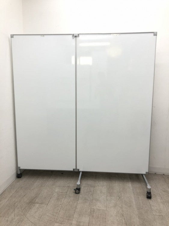 コクヨ2連折畳ホワイトボードパーテーション 商品画像2