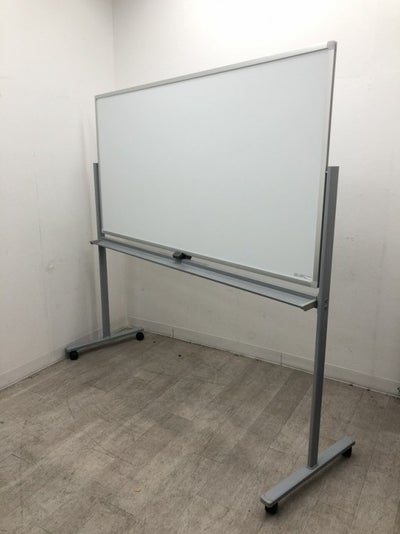 コクヨ回転黒板BB-R900シリーズ 1800脚付ホワイトボード 商品画像1