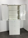 オカムラレクトラインシリーズ 両開きラテラル上下書庫 商品画像5