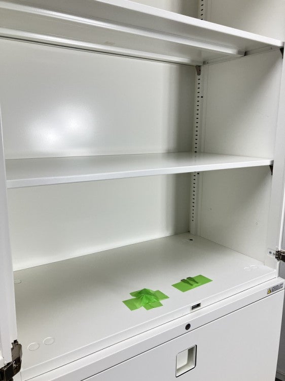オカムラレクトラインシリーズ 両開きラテラル上下書庫 商品画像7