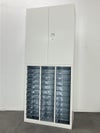 オカムラレクトラインシリーズ 両開きクリアトレー上下書庫 商品画像1