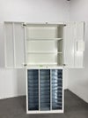 オカムラレクトラインシリーズ 両開きクリアトレー上下書庫 商品画像5