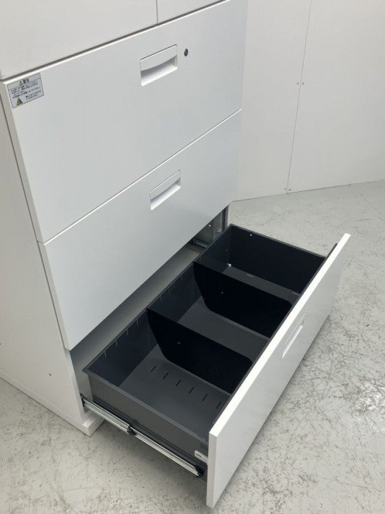 クロガネピュアスペースシリーズ ラテラル両開き上下書庫 商品画像11