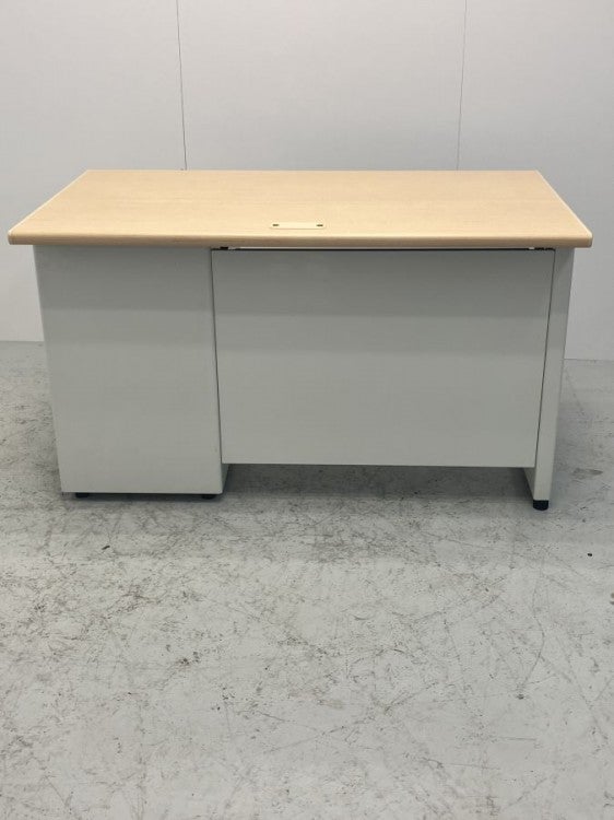 プラスフラットラインシリーズ 1200片袖デスク 商品画像5