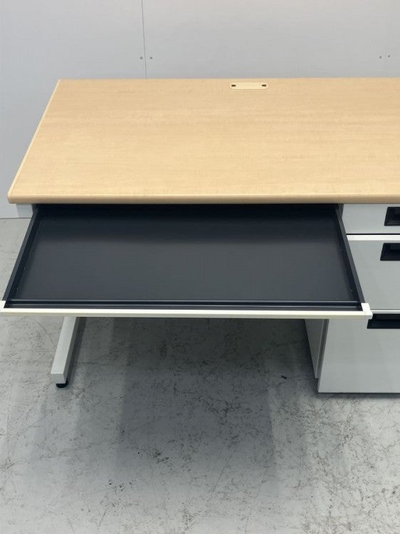 プラスフラットラインシリーズ 1200片袖デスク 商品画像8