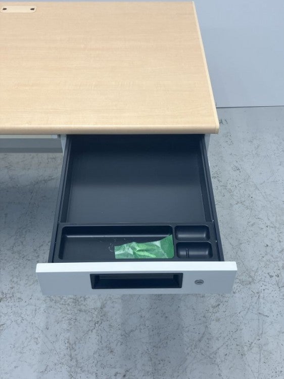 プラスフラットラインシリーズ 1200片袖デスク 商品画像9