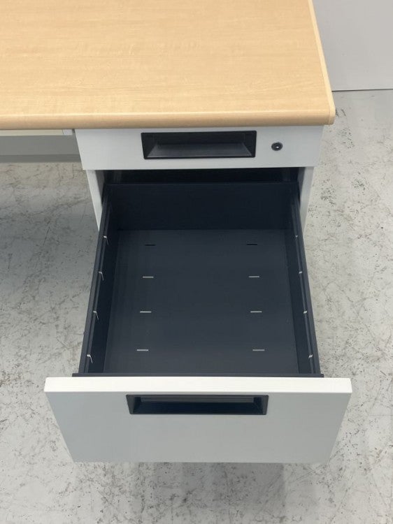 プラスフラットラインシリーズ 1200片袖デスク 商品画像10