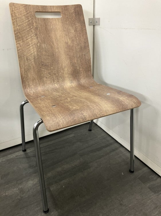 オカムラモノスシリーズ スタッキングチェア4脚セット 商品画像2