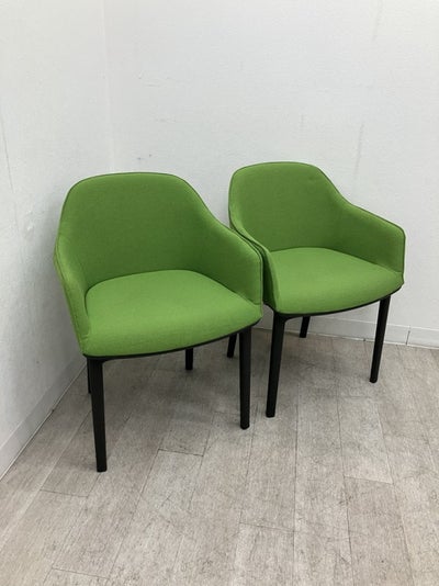 Vitra（ヴィトラ）ソフトシェルチェアシリーズ ミーティングチェア2脚セット 商品画像1