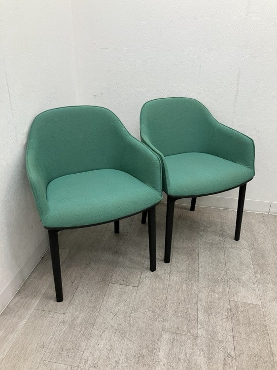 Vitra（ヴィトラ）ソフトシェルチェアシリーズ ミーティングチェア2脚セット 商品画像1