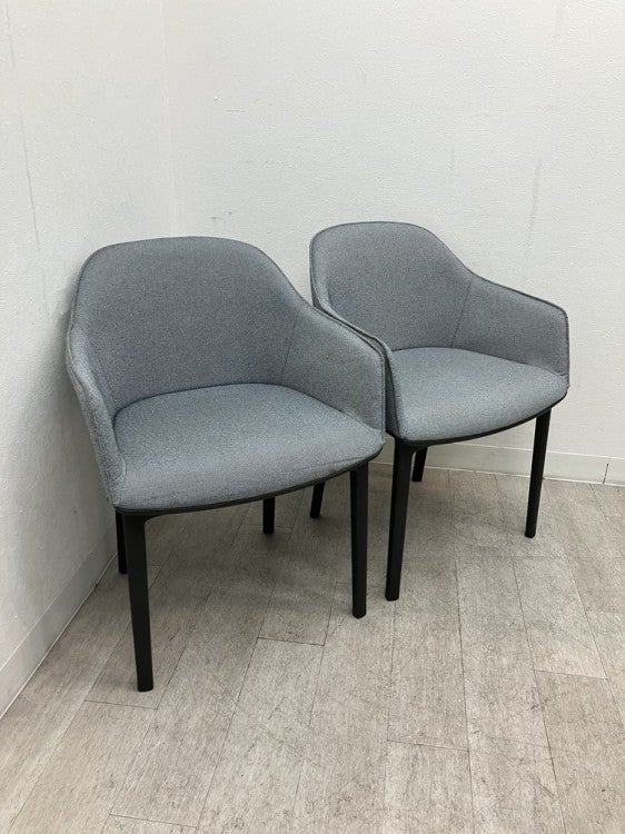 Vitra（ヴィトラ）ソフトシェルチェアシリーズ ミーティングチェア2脚セット 商品画像1