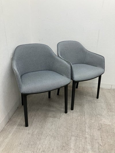 Vitra（ヴィトラ）ソフトシェルチェアシリーズ ミーティングチェア2脚セット 商品画像1