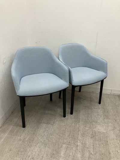 Vitra（ヴィトラ）ソフトシェルチェアシリーズ ミーティングチェア2脚セット 商品画像1