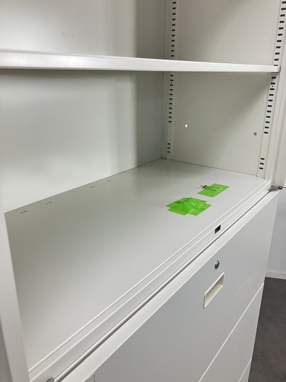 イトーキシンラインシリーズ 両開きラテラル上下書庫 商品画像8
