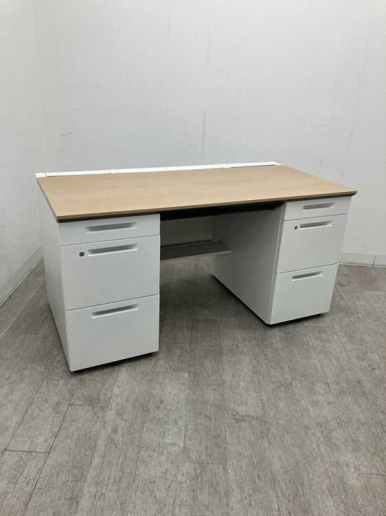 コクヨisシリーズ 1400両袖デスク 商品画像1
