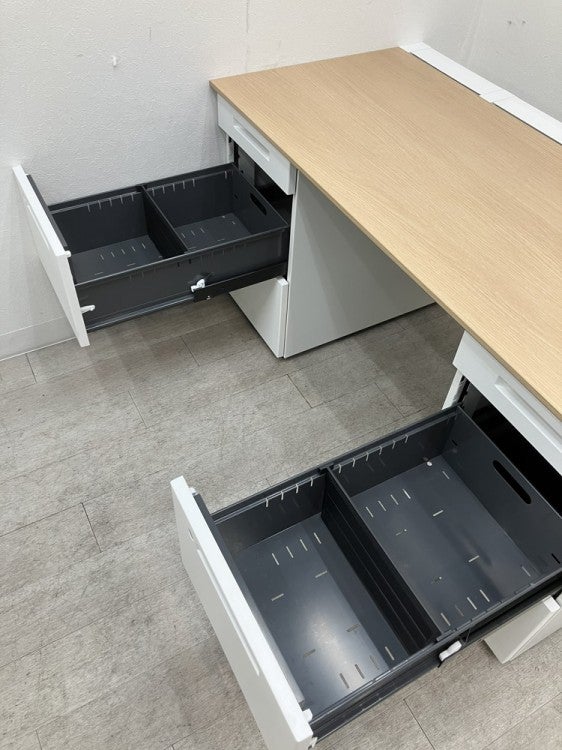 コクヨisシリーズ 1400両袖デスク 商品画像13