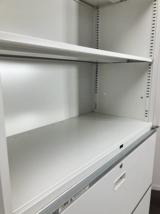 イトーキシンラインシリーズ 両開きラテラル上下書庫 商品画像9