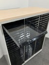 ウチダ（内田洋行）HS(ハイパーストレージ)シリーズ クリアトレーキャビネット 商品画像5