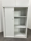 ウチダ（内田洋行）HS(ハイパーストレージ)シリーズ 両開きスライド上下書庫 商品画像11