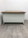 プラス1200平デスク+ワゴンセット 商品画像6