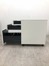 プラス1200平デスク+ワゴンセット 商品画像13