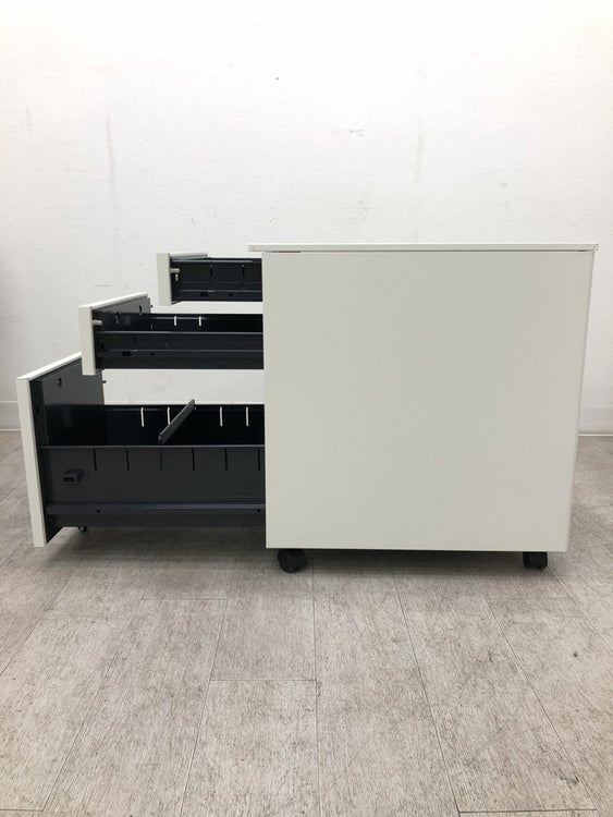 プラス1200平デスク+ワゴンセット 商品画像13