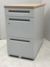 ウチダ（内田洋行）SCAENA(スカエナ)シリーズ　Kタイプ 3段脇机 商品画像1