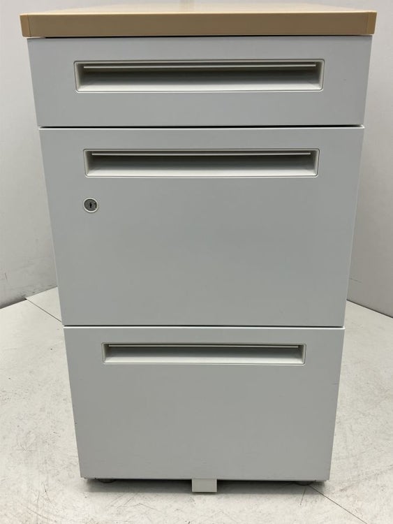 ウチダ（内田洋行）SCAENA(スカエナ)シリーズ　Kタイプ 3段脇机 商品画像9