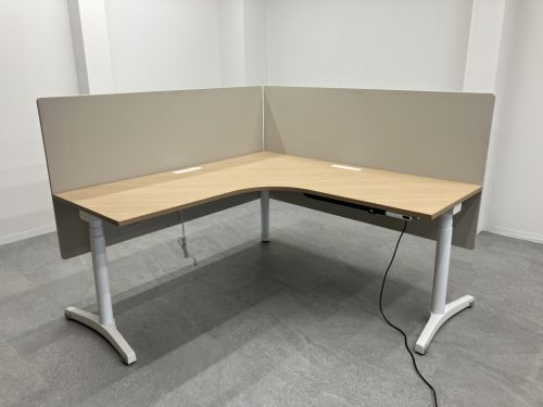 オカムラ 1800L型デスク | 無限堂ネットショップ