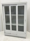 イトーキシンラインシリーズ ガラス引き違い書庫 商品画像1
