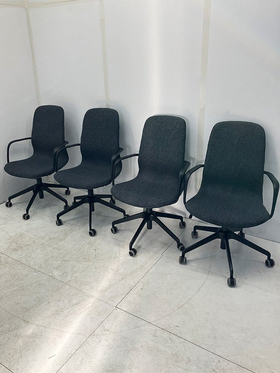 IKEAロングフィェル シリーズ ミーティングチェア4脚セット 商品画像1