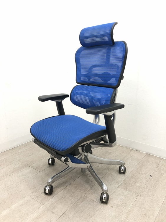 エルゴヒューマンエルゴヒューマンプロ 可動肘付エルゴヒューマンプロオットマンチェア 商品画像1