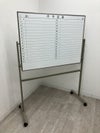 プラス1200脚付ホワイトボード 商品画像1