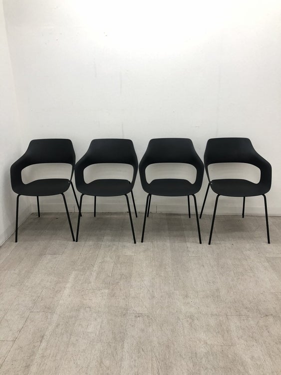 Wilkhahn（ウィルクハーン）222 range OCCO(222レンジオッコ)シリーズ スタッキングチェア4脚セット 商品画像2