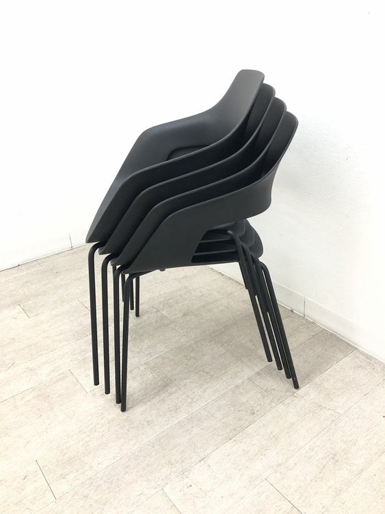 Wilkhahn（ウィルクハーン）222 range OCCO(222レンジオッコ)シリーズ スタッキングチェア4脚セット 商品画像18