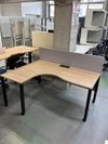 コクヨワークフィットシリーズ 1600L型デスク 商品画像2