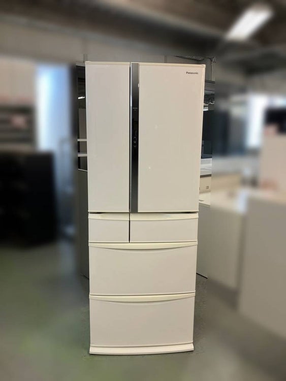 ★自社エリア内限定商品★ 中古 6ドア冷蔵庫 パナソニック (No.2108) パナソニック 6ドア冷蔵庫 NR-FD45S2-W形 | 無限堂ネットショップ
