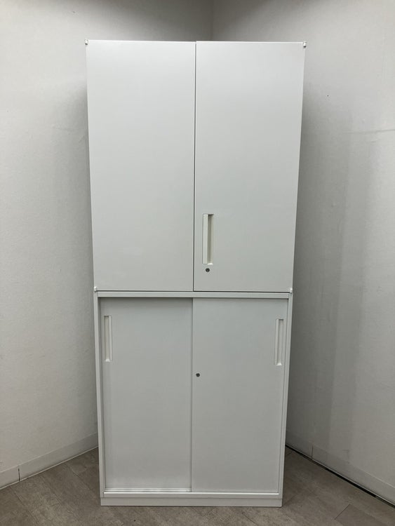 ウチダ（内田洋行）HS(ハイパーストレージ)シリーズ 両開きスライド上下書庫 商品画像2